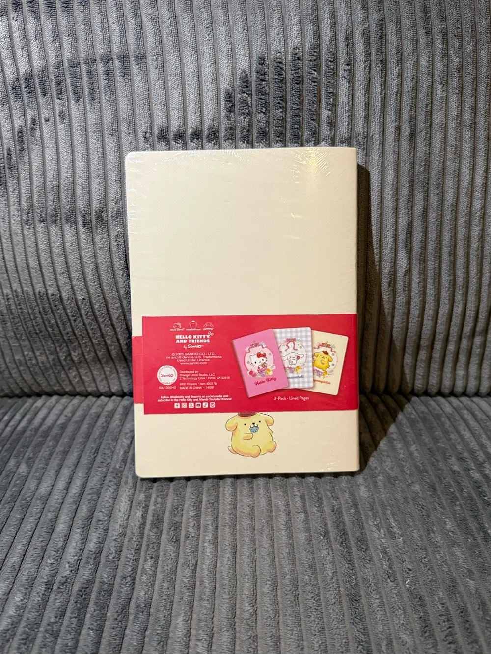 Hello Kitty & Friends Notebook Trio- NEW